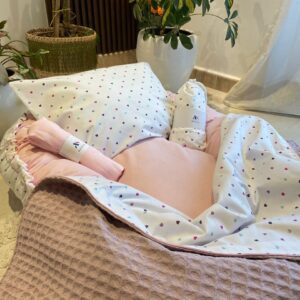 nouveau-né / bébé / fille / coton / pack / baby nest